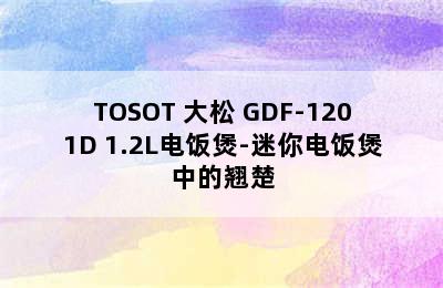 TOSOT 大松 GDF-1201D 1.2L电饭煲-迷你电饭煲中的翘楚